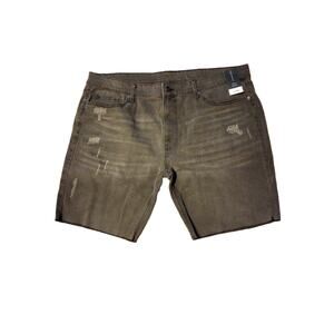 No‎ Boundaries ladies size 40 NWT Slim Fit Stretch Grey Jean shorts